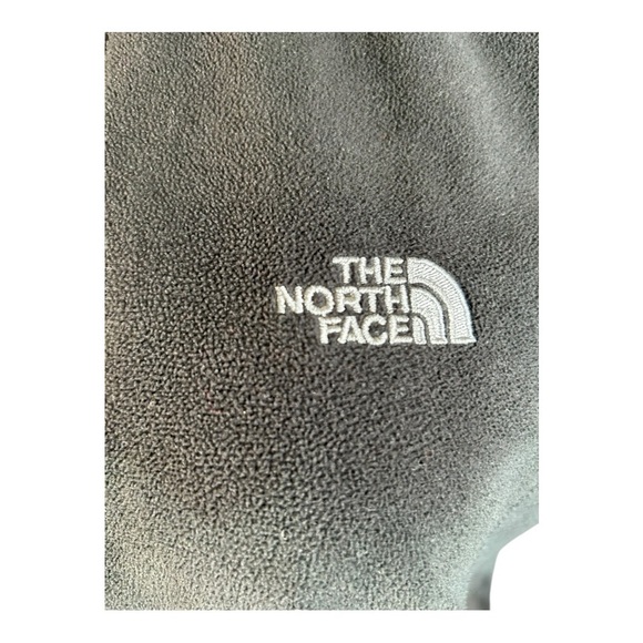 The North Face Black Quarter-Zip Fleece Pullover Women Long Sleeve size L Black - Picture 7 of 10
